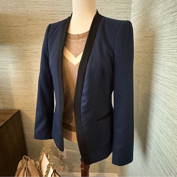 Zara Basic blazer Sz 6 - Picture 3 of 8